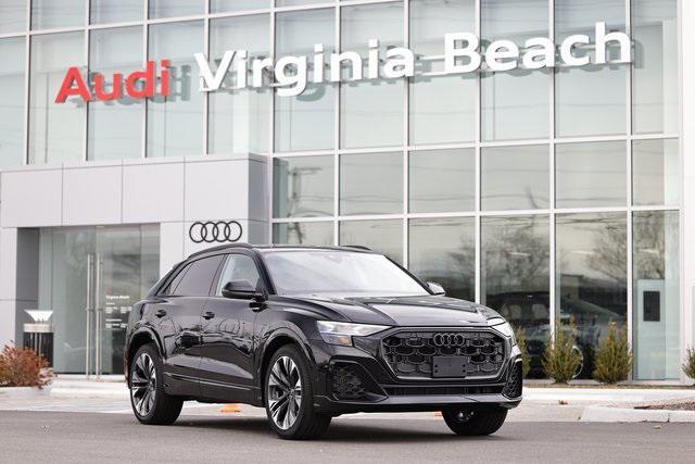 new 2025 Audi Q8 car, priced at $85,027