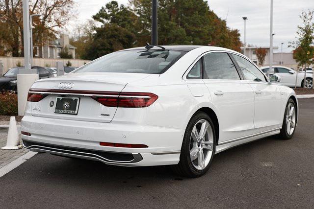 new 2025 Audi A8 car, priced at $98,852