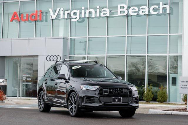 used 2021 Audi Q7 car, priced at $38,143