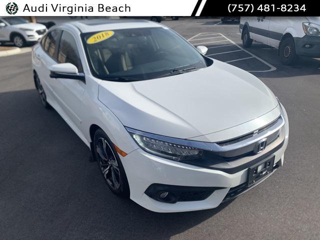 used 2018 Honda Civic car, priced at $25,559