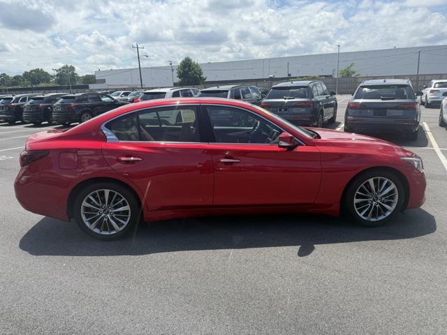 used 2024 INFINITI Q50 car, priced at $35,990