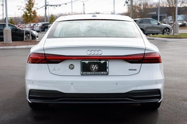 new 2025 Audi A7 car, priced at $89,685