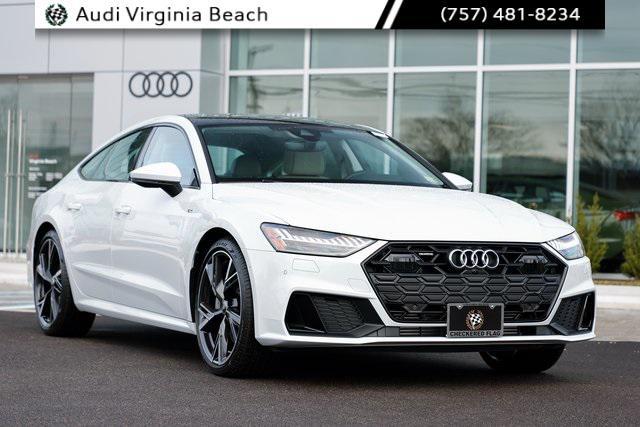 new 2025 Audi A7 car, priced at $89,685