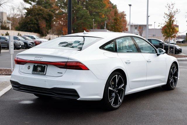 new 2025 Audi A7 car, priced at $89,685