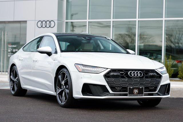 new 2025 Audi A7 car, priced at $89,685