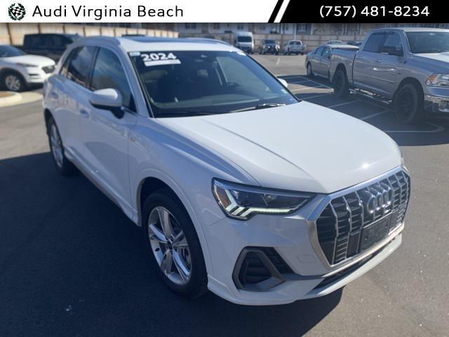 used 2024 Audi Q3 car, priced at $35,141