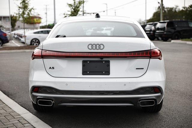 new 2025 Audi A5 car, priced at $53,495