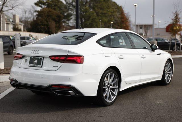 new 2025 Audi A5 Sportback car, priced at $47,807