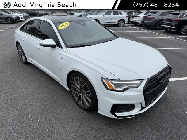 used 2022 Audi A6 car, priced at $41,690
