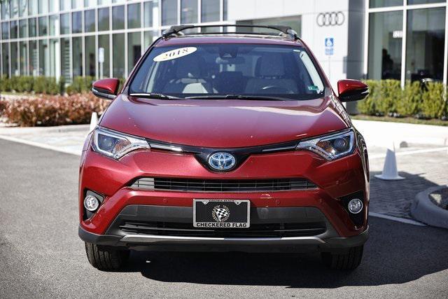used 2018 Toyota RAV4 Hybrid car, priced at $17,990