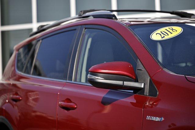 used 2018 Toyota RAV4 Hybrid car, priced at $17,990