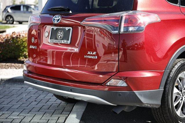 used 2018 Toyota RAV4 Hybrid car, priced at $17,990