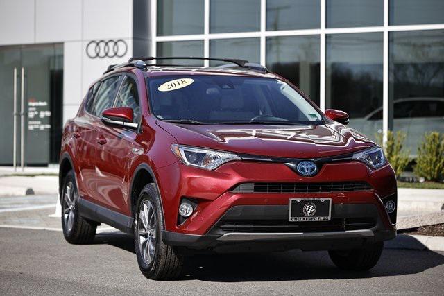 used 2018 Toyota RAV4 Hybrid car, priced at $17,990