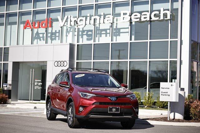 used 2018 Toyota RAV4 Hybrid car, priced at $17,990