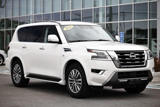 used 2021 Nissan Armada car, priced at $29,390