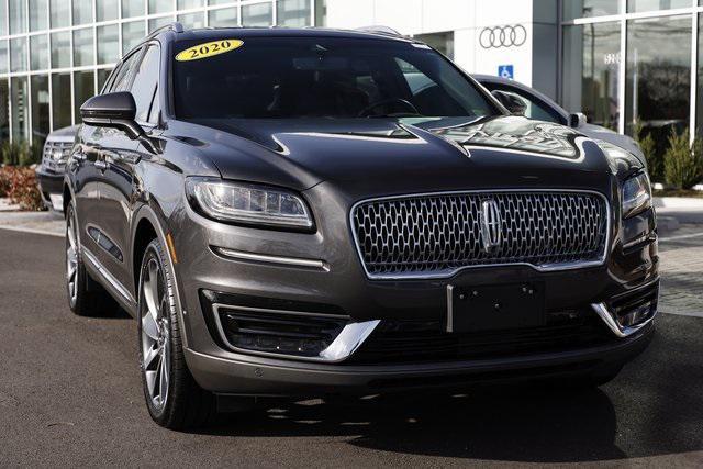 used 2020 Lincoln Nautilus car, priced at $27,654