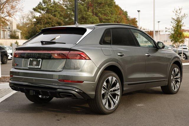 new 2025 Audi Q8 car, priced at $81,177