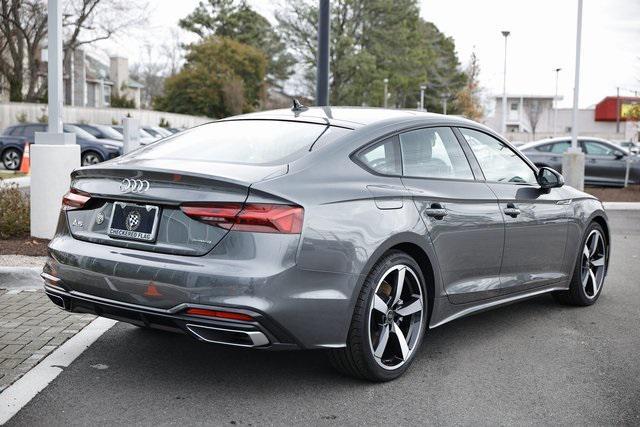 new 2025 Audi A5 Sportback car, priced at $54,982