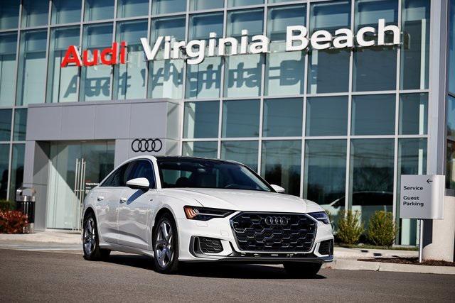 new 2025 Audi A6 car, priced at $74,260