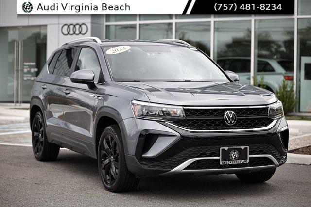 used 2022 Volkswagen Taos car, priced at $21,290