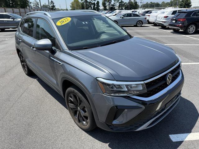used 2022 Volkswagen Taos car, priced at $25,300