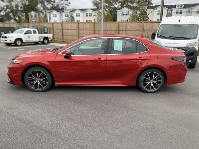 used 2021 Toyota Camry car, priced at $23,148