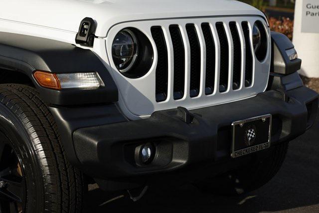 used 2020 Jeep Wrangler Unlimited car, priced at $28,588