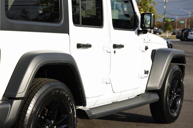 used 2020 Jeep Wrangler Unlimited car, priced at $28,588