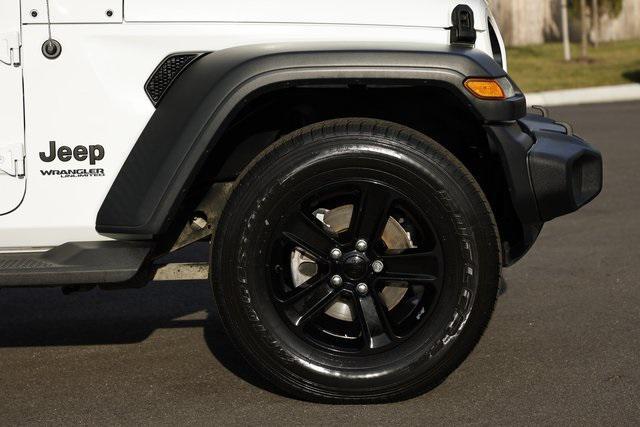 used 2020 Jeep Wrangler Unlimited car, priced at $28,588