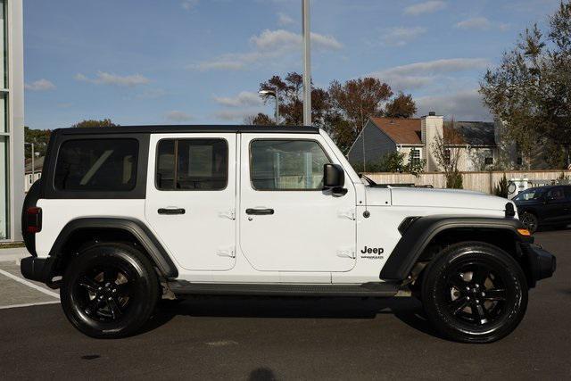 used 2020 Jeep Wrangler Unlimited car, priced at $28,588