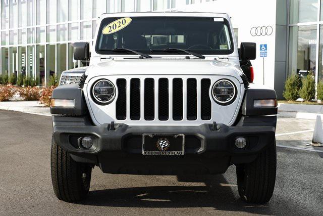 used 2020 Jeep Wrangler Unlimited car, priced at $28,588