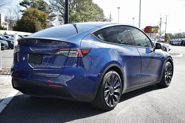 used 2021 Tesla Model Y car, priced at $28,445