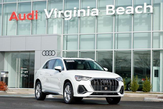 used 2024 Audi Q3 car, priced at $40,447