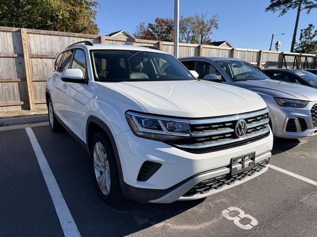used 2021 Volkswagen Atlas car, priced at $23,990
