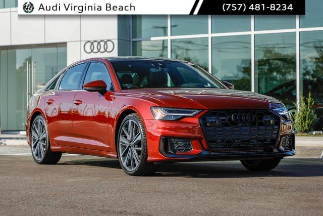 new 2025 Audi A6 car, priced at $81,614