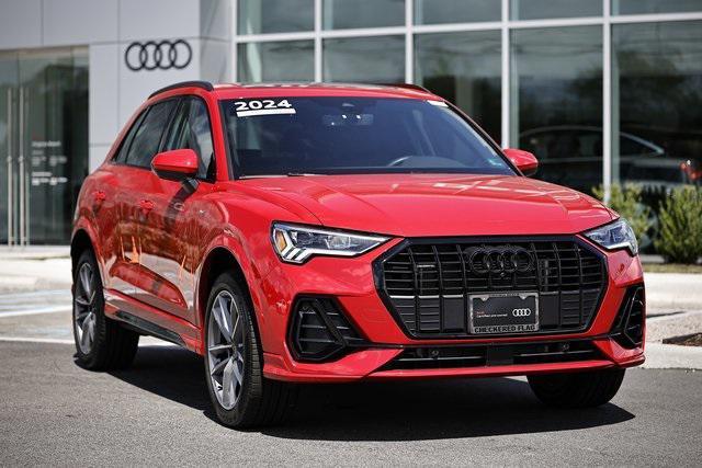 used 2024 Audi Q3 car, priced at $35,990