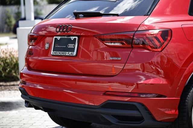 used 2024 Audi Q3 car, priced at $35,990