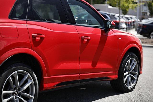 used 2024 Audi Q3 car, priced at $35,990