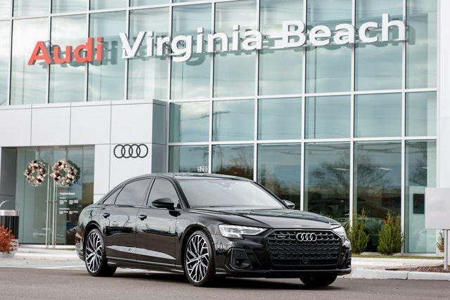 used 2024 Audi A8 car, priced at $74,694