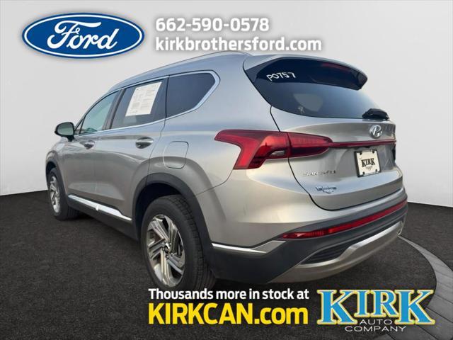 used 2021 Hyundai Santa Fe car, priced at $19,650