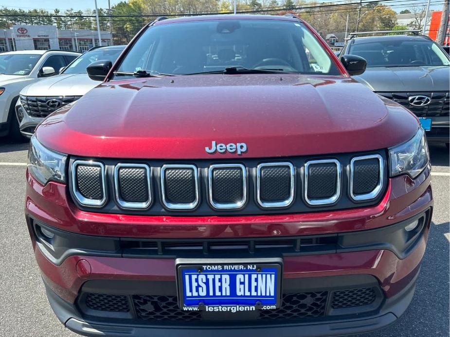 used 2022 Jeep Compass car, priced at $22,537
