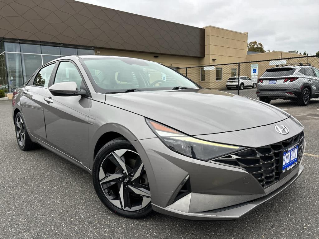 used 2021 Hyundai ELANTRA HEV car, priced at $13,522