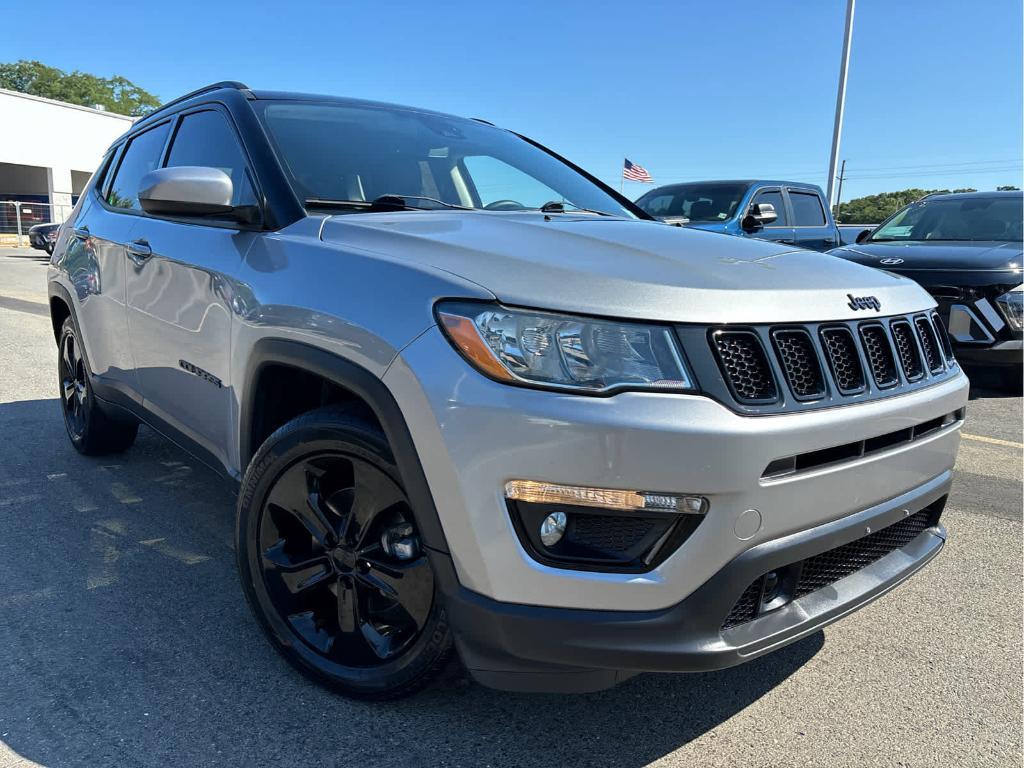 used 2021 Jeep Compass car, priced at $19,921
