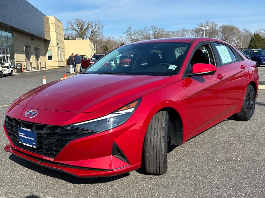 used 2021 Hyundai Elantra car, priced at $17,878