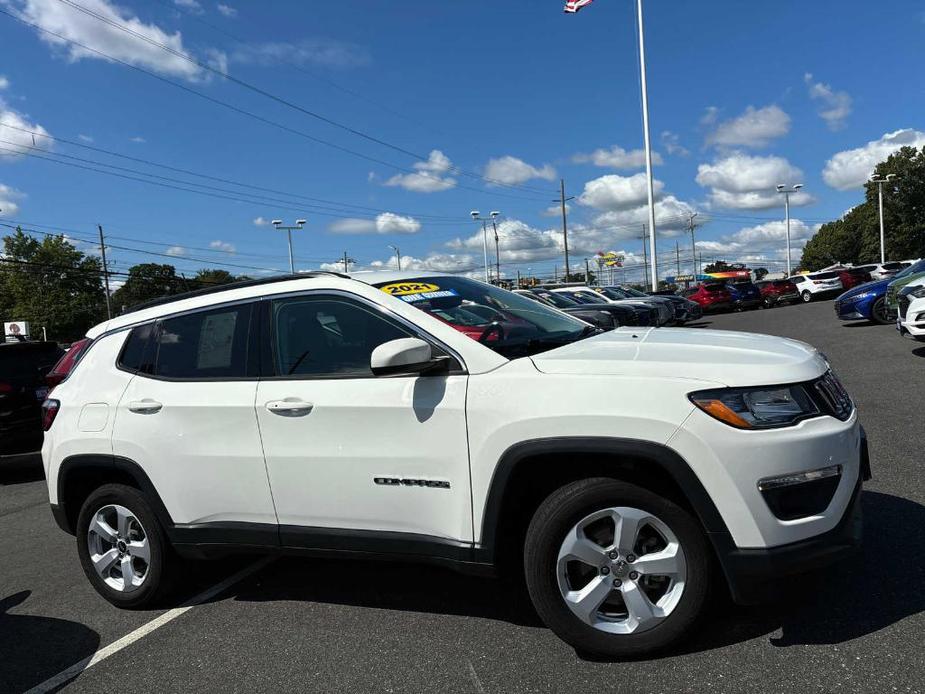 used 2021 Jeep Compass car, priced at $21,937