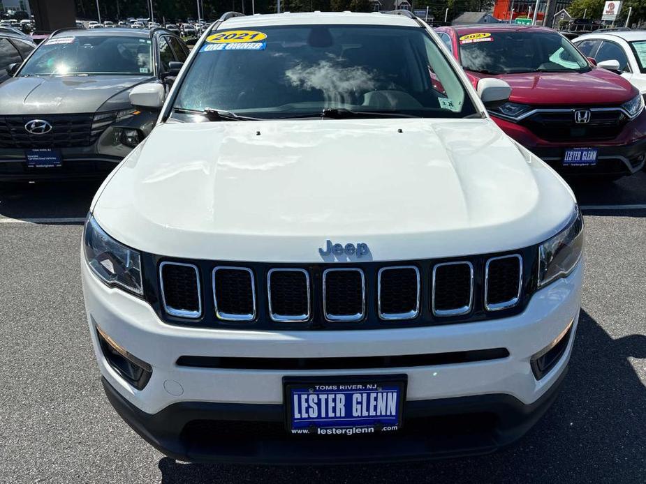 used 2021 Jeep Compass car, priced at $21,937