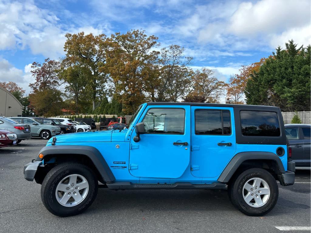 used 2018 Jeep Wrangler JK Unlimited car, priced at $21,922