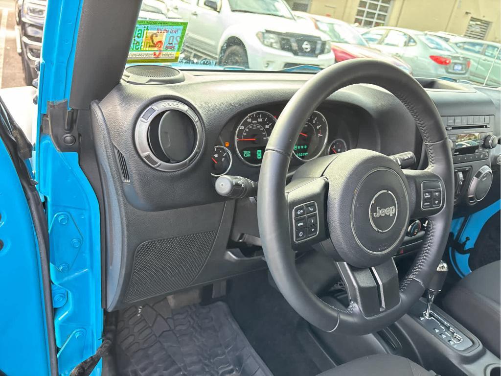 used 2018 Jeep Wrangler JK Unlimited car, priced at $21,922