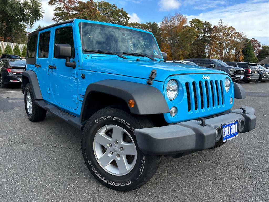 used 2018 Jeep Wrangler JK Unlimited car, priced at $21,922