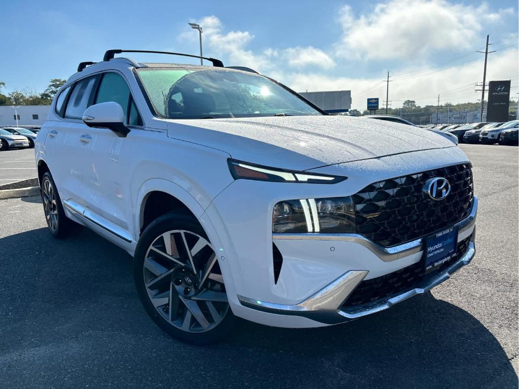 used 2021 Hyundai Santa Fe car, priced at $26,516